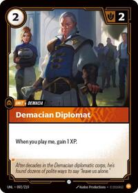 Riftbound - Unleashed - Demacian Diplomat 092/219 Common