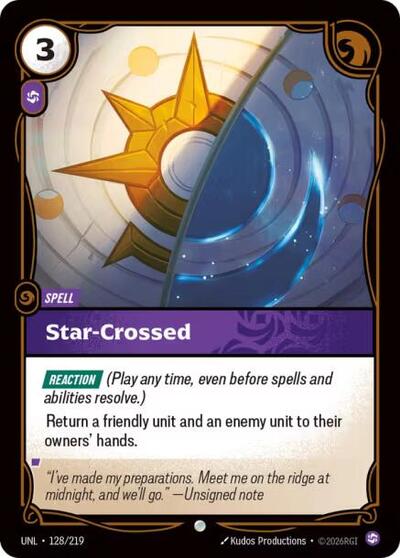 Riftbound - Unleashed - Star-Crossed 128/219 Common