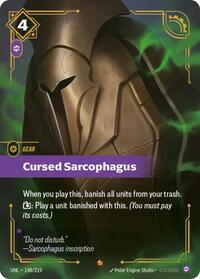 Riftbound- Unleashed - Cursed Sarcophagus 148/219 Epic