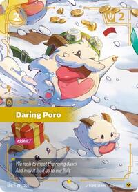 Riftbound- Unleashed - Daring Poro (Overnumbered) 225/219 Showcase