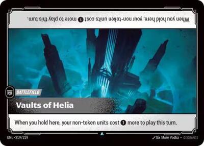 Riftbound - Unleashed - Vaults of Helia 219/219 Uncommon