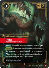 Riftbound- Unleashed - Pyke - Dockside Butcher 028/219 Epic