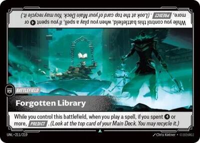 Riftbound - Unleashed - Forgotten Library 211/219 Uncommon