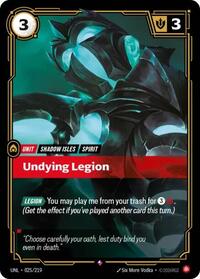 Riftbound- Unleashed - Undying Legion 025/219 Rare