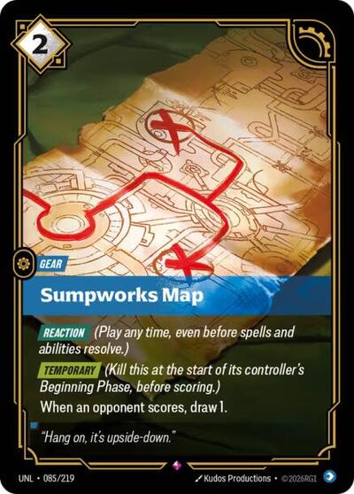 Riftbound- Unleashed - Sumpworks Map 085/219 Rare