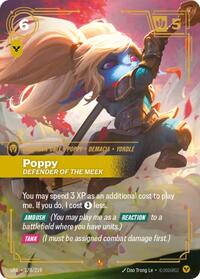 Riftbound- Unleashed - Poppy - Defender of the Meek 178/219 Epic