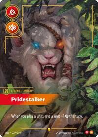 Riftbound- Unleashed - Rengar - Pridestalker (Overnumbered) 227/219 Showcase