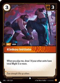 Riftbound - Unleashed - Kinkou Initiate 097/219 Common