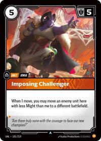 Riftbound - Unleashed - Imposing Challenger 105/219 Uncommon