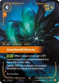 Riftbound- Unleashed - Arachnoid Horror 117/219 Epic