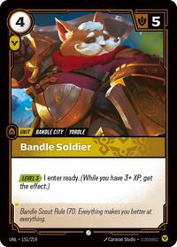 Riftbound - Unleashed - Bandle Soldier 151/219 Common