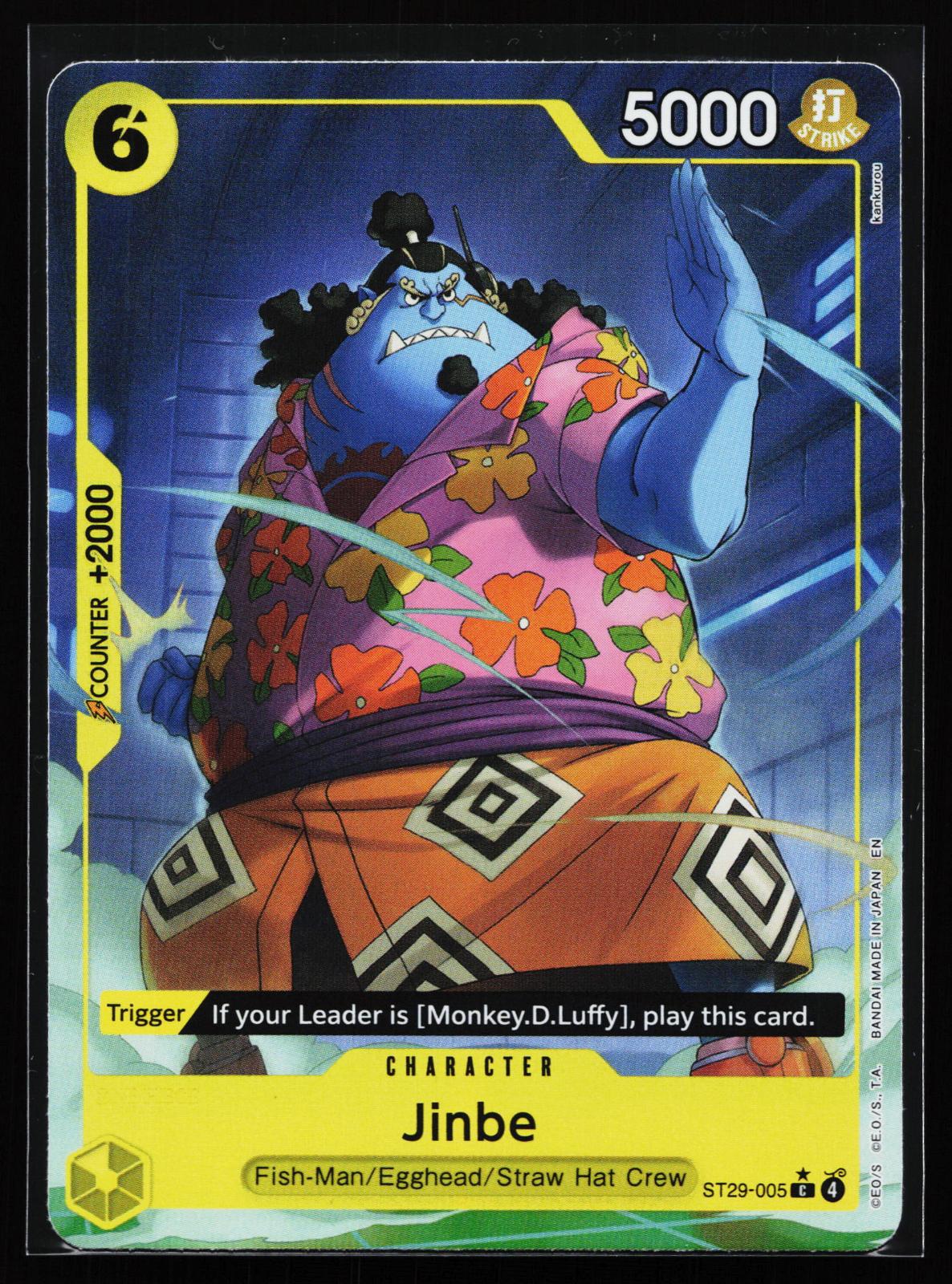 Starter Deck 29: Egghead ST29-005 Jinbe (Full Art) Common