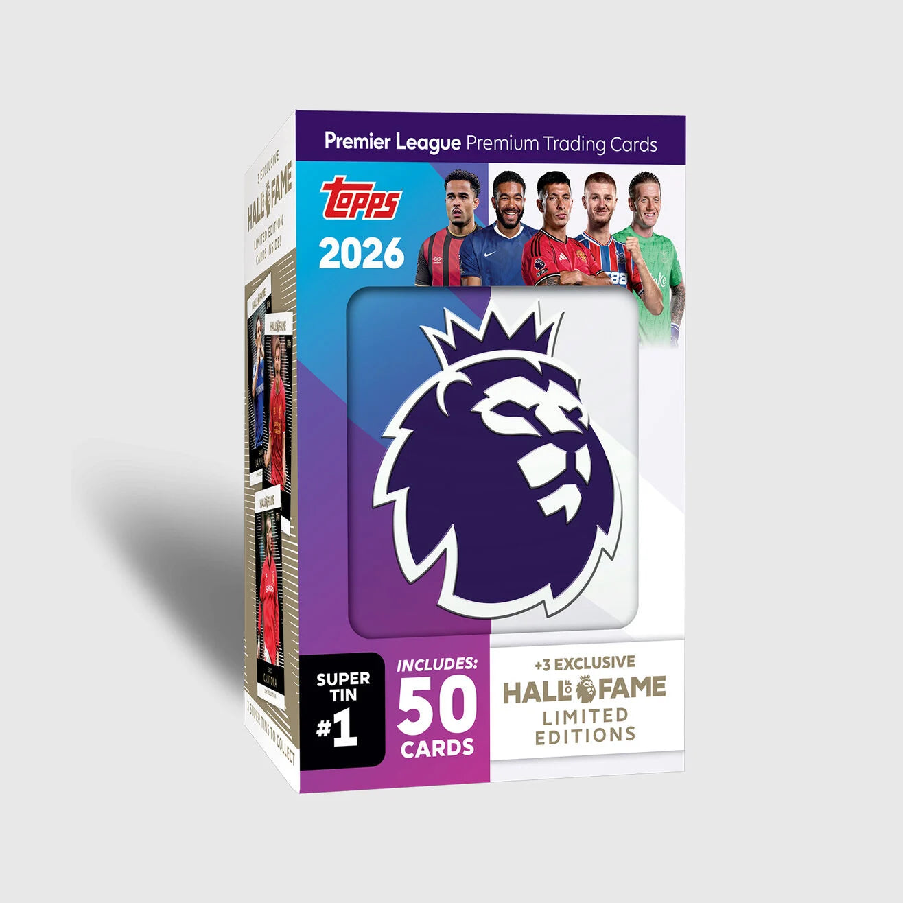 2026 Topps EPL Soccer Debut Edition Super Tin
