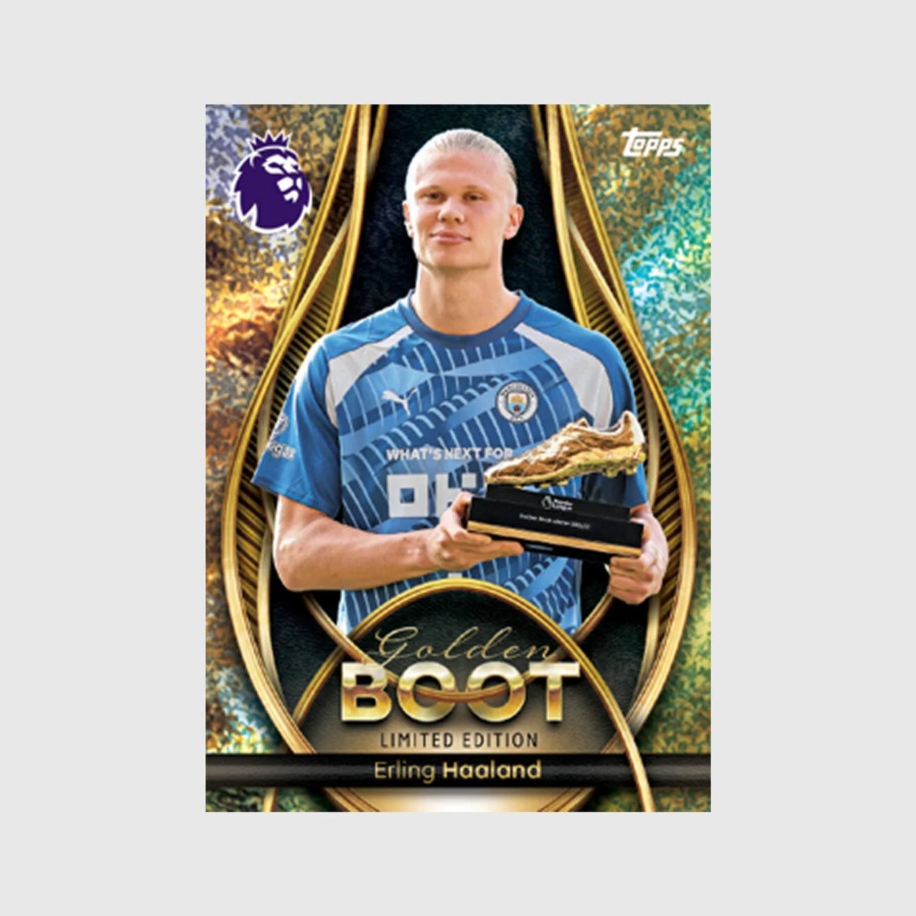 2026 Topps EPL Soccer Golden Boot Tin