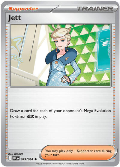 Mega Evolution Pitch Black - 079/084 Jett Uncommon