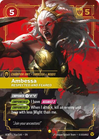 Vendetta - 136a/166 Ambessa Showcase