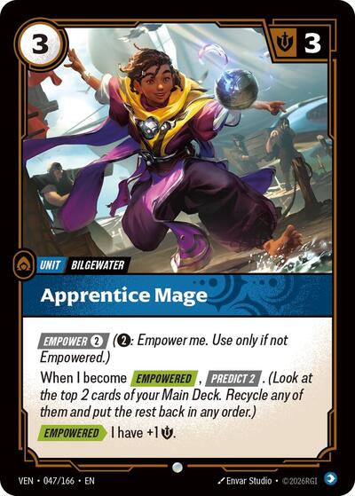 Vendetta - 047/166 Apprentice Mage Common