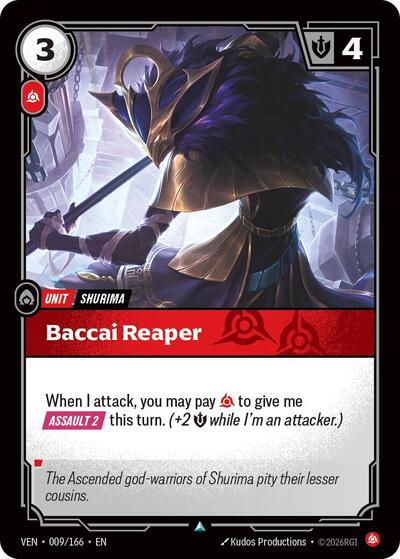 Vendetta - 009/166 Baccai Reaper Uncommon