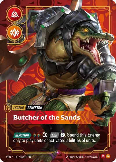 Vendetta - 141/166 Renekton Rare