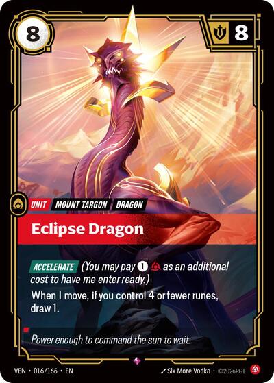 Vendetta - 016/166 Eclipse Dragon Rare