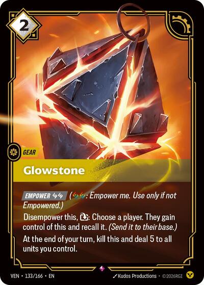 Vendetta - 133/166 Glowstone Rare