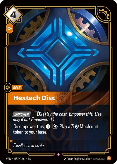 Vendetta - 087/166 Hextech Disc Rare