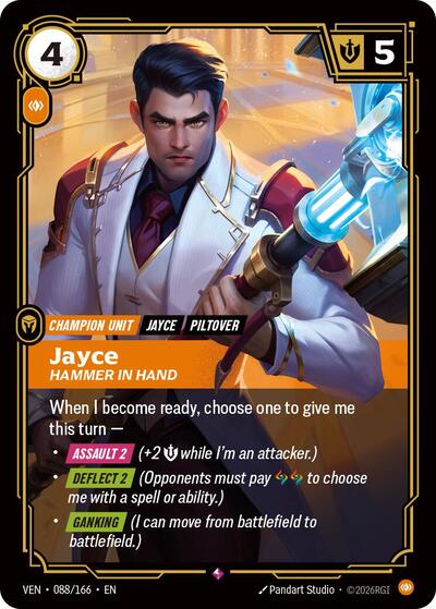 Vendetta - 088/166 Jayce Rare