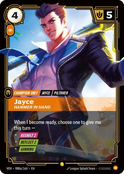 Vendetta - 088a/166 Jayce Showcase