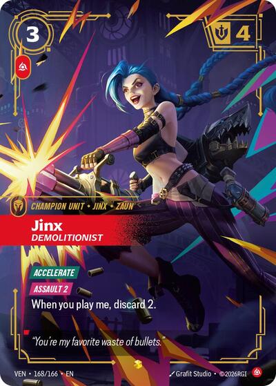 Vendetta - 168/166 Jinx Showcase