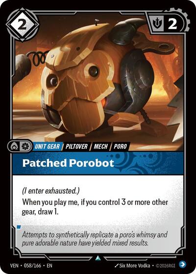 Vendetta - 058/166 Patched Porobot Uncommon