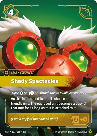 Vendetta - 137/166 Shady Spectacles Epic