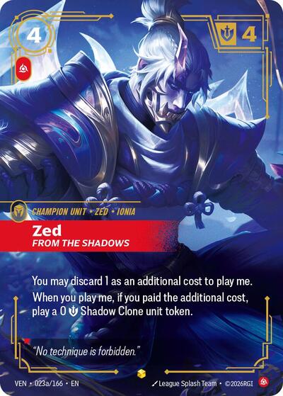 Vendetta - 023a/166 Zed Showcase