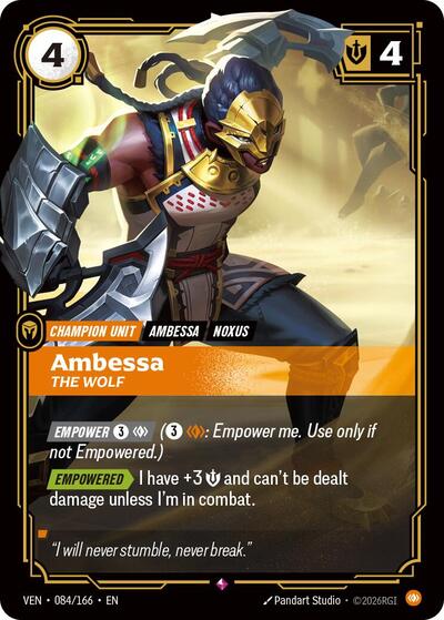 Vendetta - 084/166 Ambessa Rare