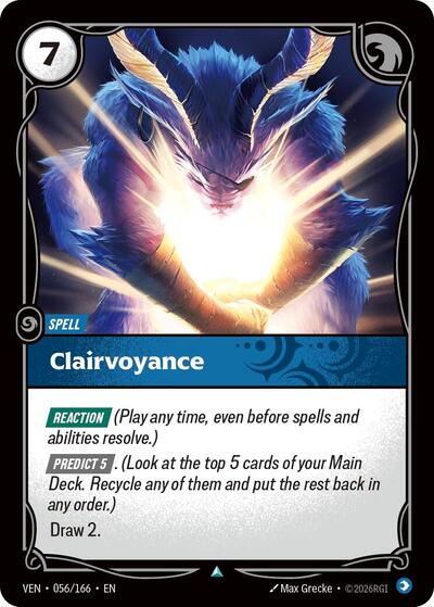 Vendetta - 056/166 Clairvoyance Uncommon