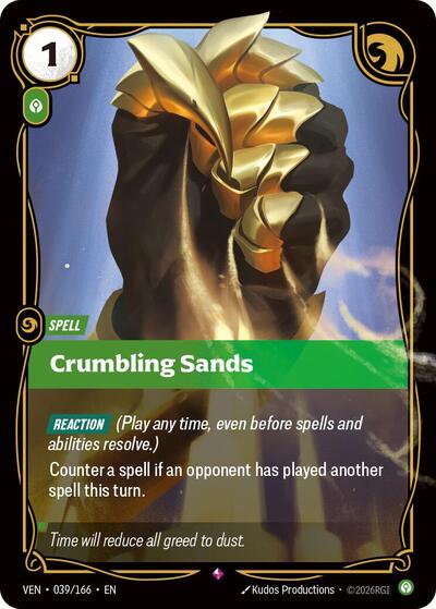 Vendetta - 039/166 Crumbling Sands Rare