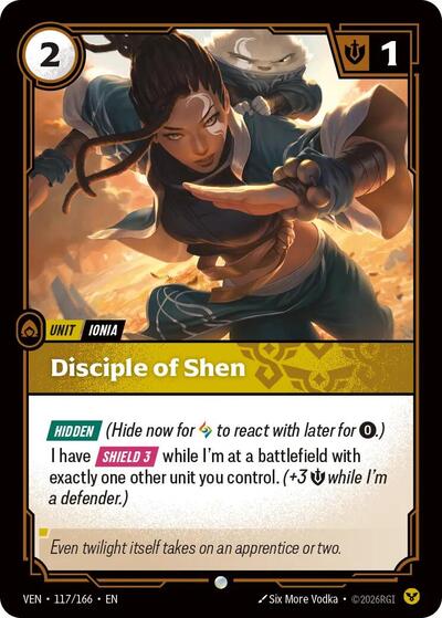 Vendetta - 117/166 Disciple of Shen Common