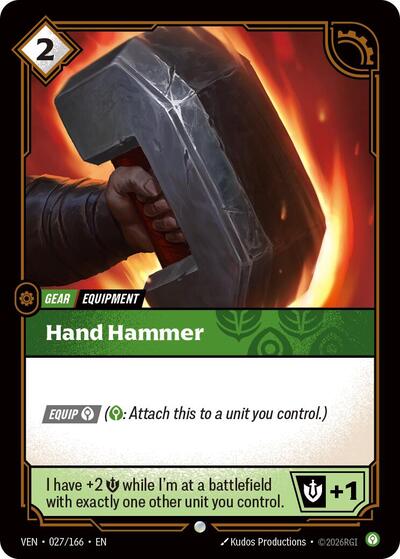 Vendetta - 027/166 Hand Hammer Common