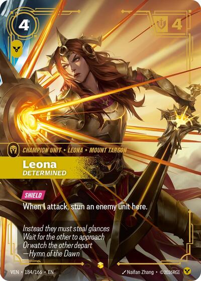 Vendetta - 184/166 Leona Showcase