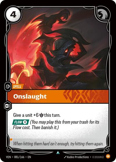 Vendetta - 081/166 Onslaught Uncommon
