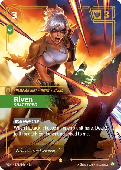 Vendetta - 171/166 Riven Showcase