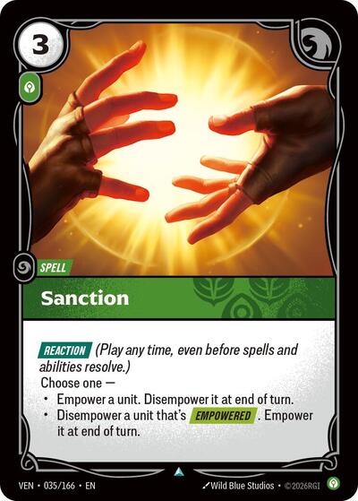 Vendetta - 035/166 Sanction Uncommon