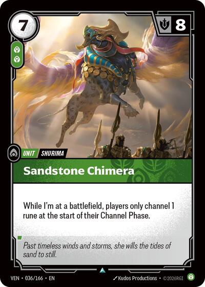 Vendetta - 036/166 Sandstone Chimera Uncommon