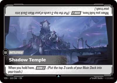 Vendetta - 165/166 Shadow Temple Uncommon