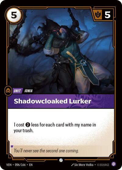 Vendetta - 096/166 Shadowblade Lurker Common