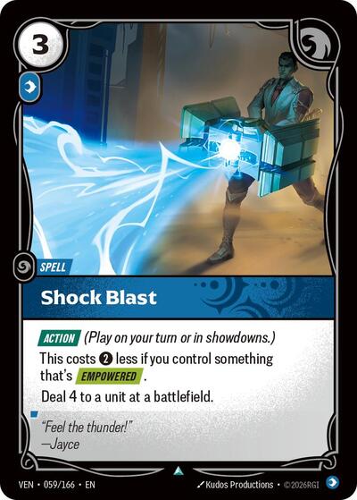 Vendetta - 059/166 Shock Blast Uncommon