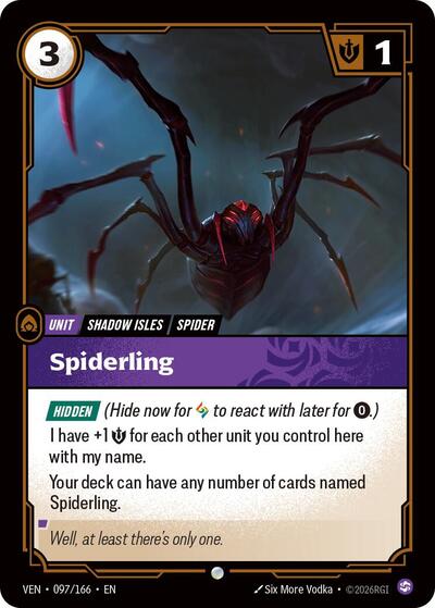 Vendetta - 097/166 Spiderling Common