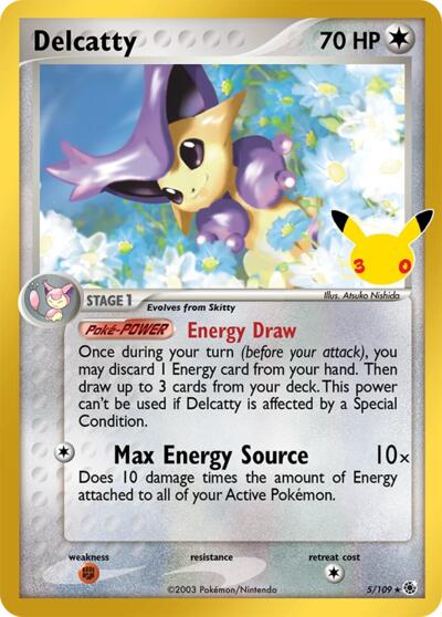 ME: 30th Celebration - 005/109 Delcatty Classic Collection