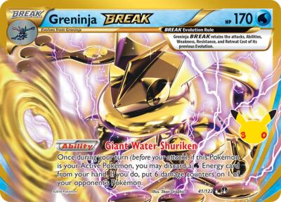 ME: 30th Celebration - 041/122 Greninja BREAK Classic Collection