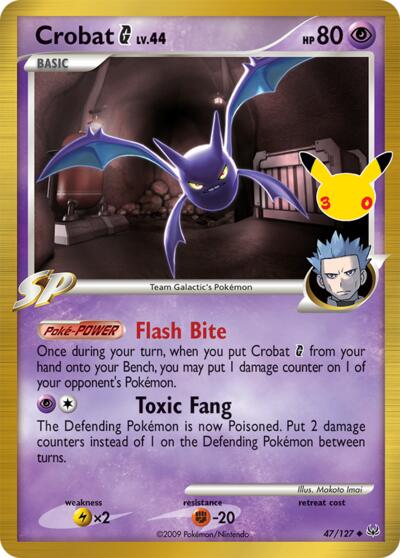 ME: 30th Celebration - 047/127 Crobat G Classic Collection