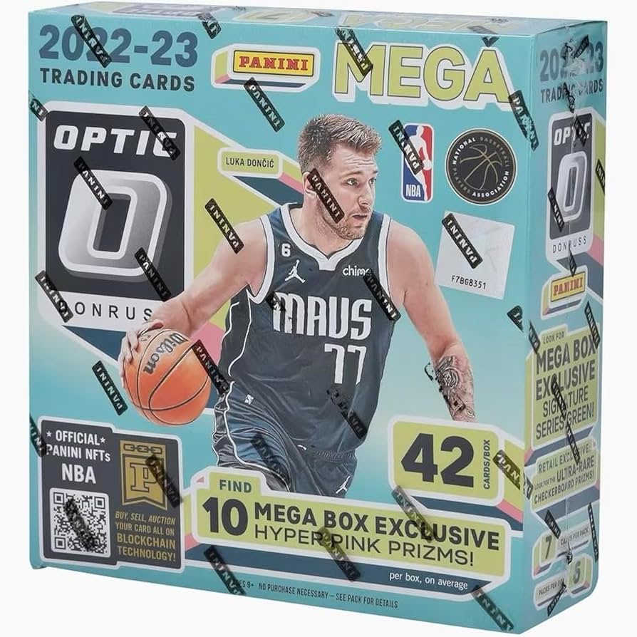 2022-23 Panini NBA Donruss Optic Basketball Mega Box